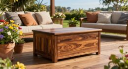 protect and organize outdoor decks