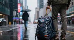 rain gear and essentials