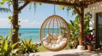 relaxing outdoor swing experience