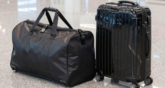 rolling duffels vs suitcases