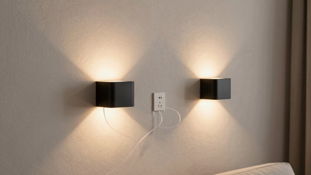 safe rental lighting installation