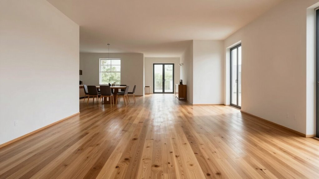 seamless flooring enhances spaciousness