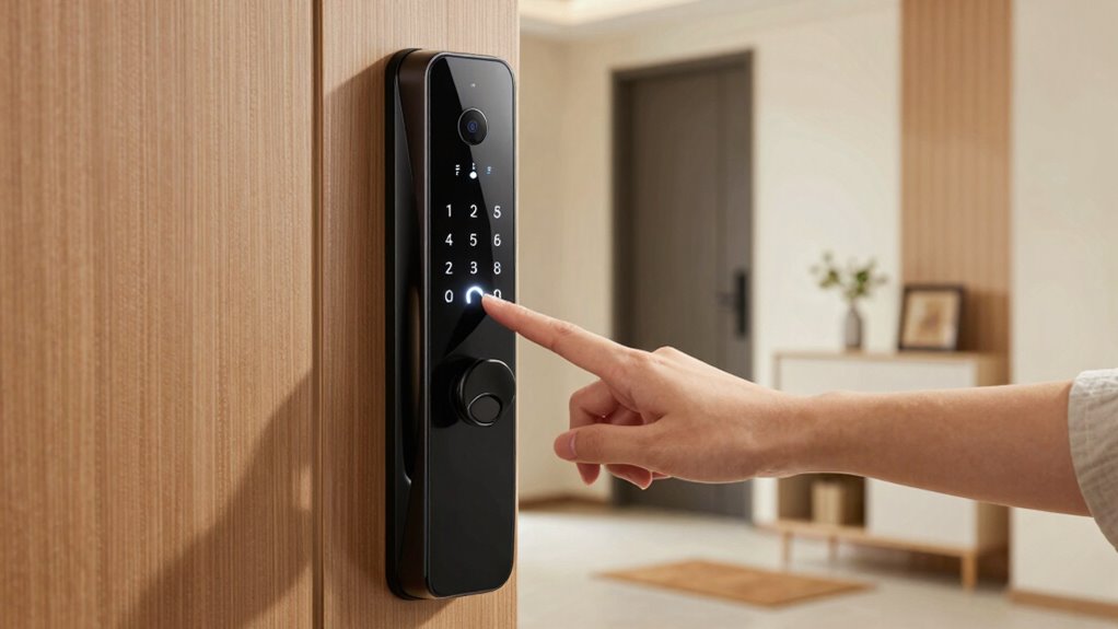 secure smart lock installation