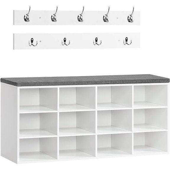 shoe storage bench