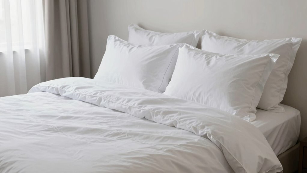 silky breathable organic bedding