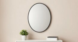 small room wall mirror options