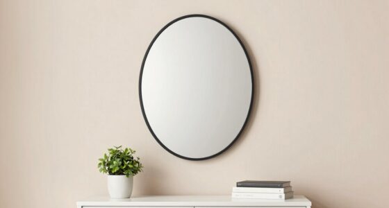small room wall mirror options