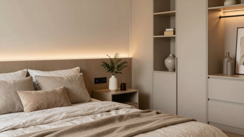 smart bedroom storage solutions