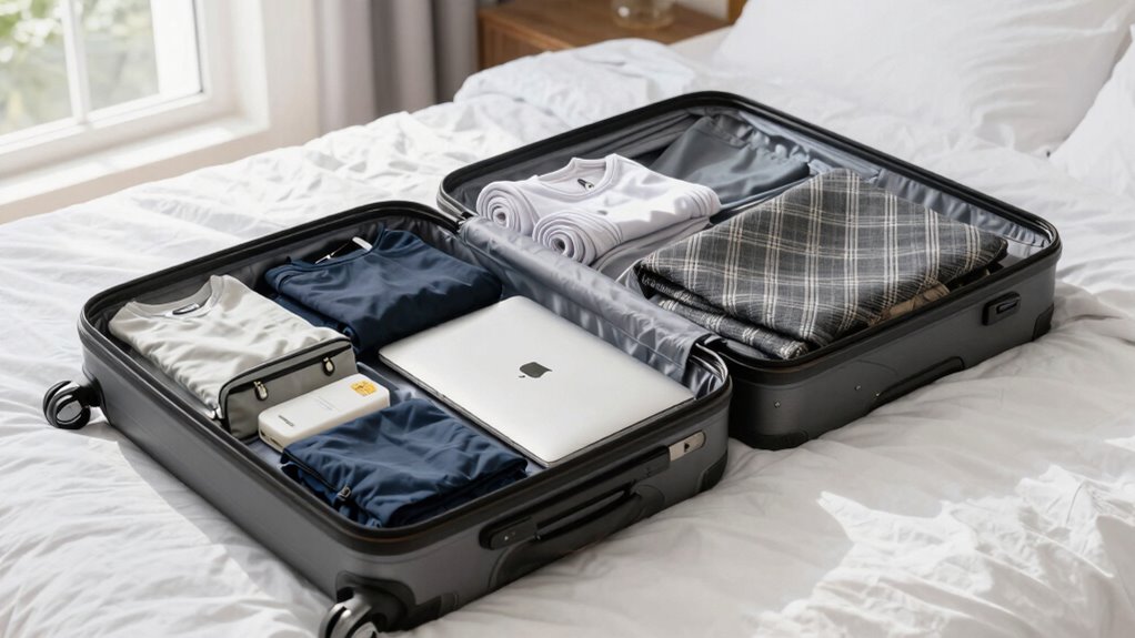 smart organized travel packing