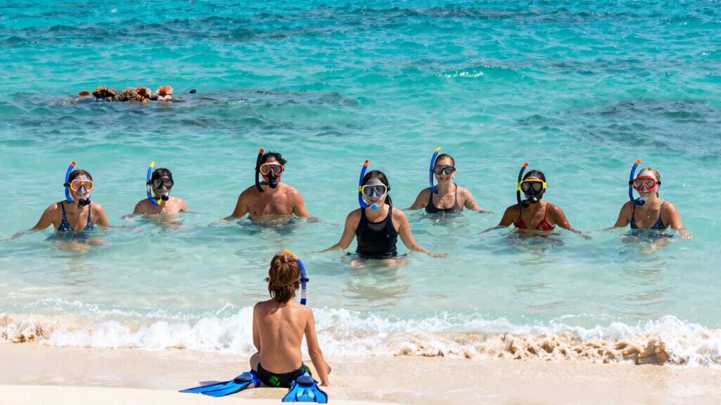 snorkel safely respect nature