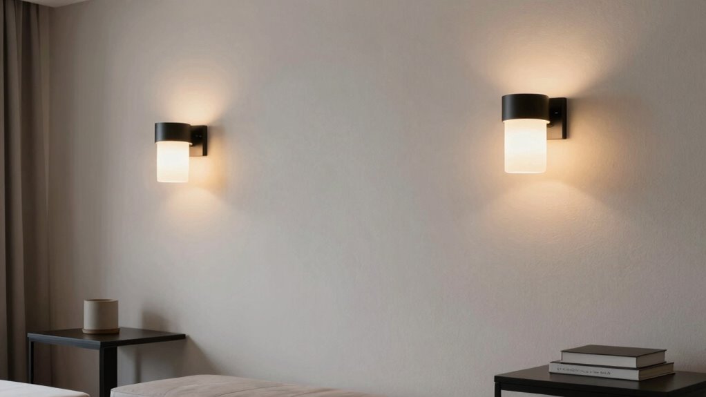 space efficient wall lighting