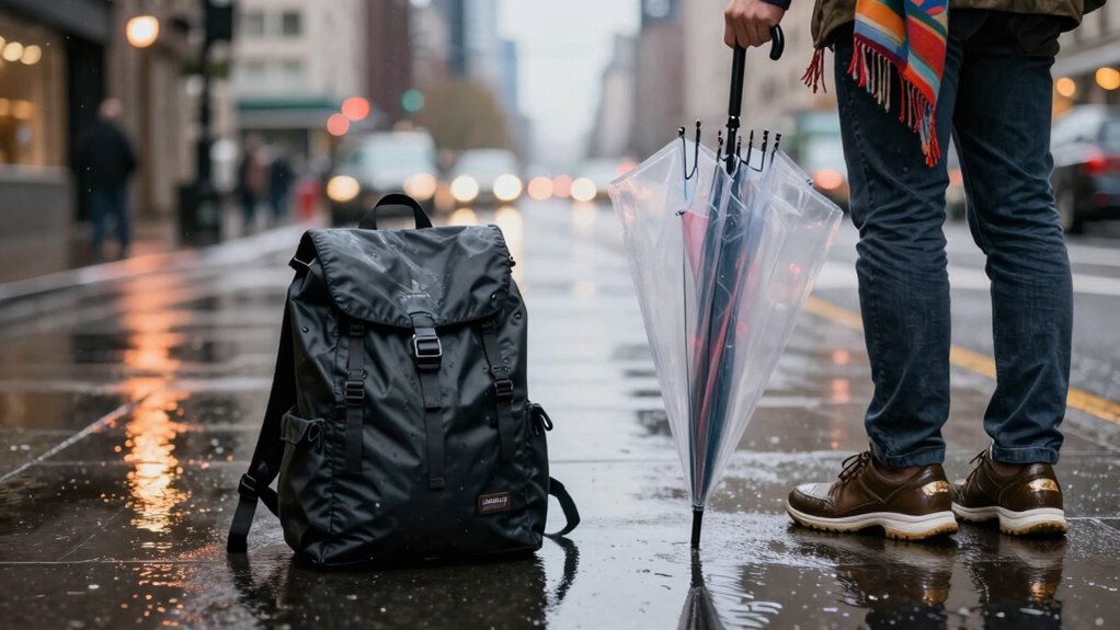 stay dry and explore confidently