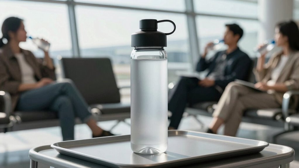 stay hydrated during flights