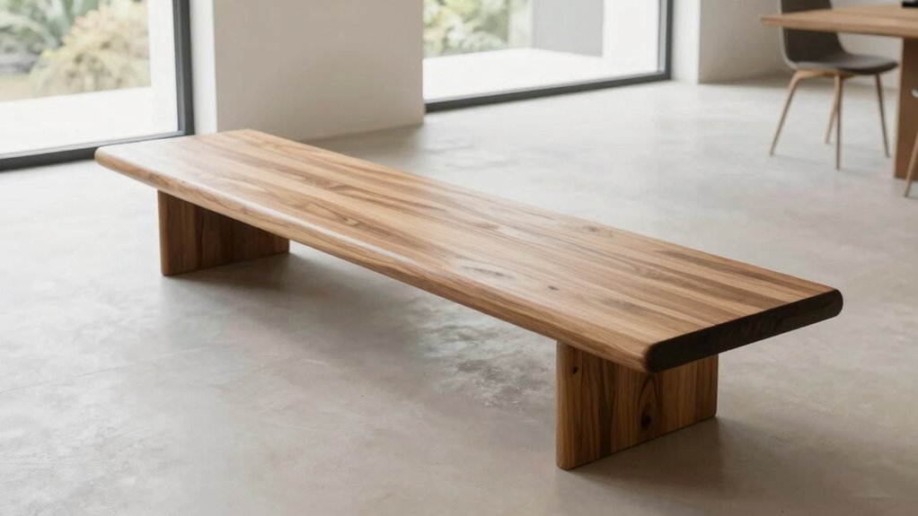 strategic benches enhance room flow