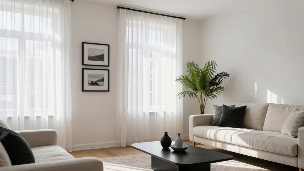 strategic black accent placement