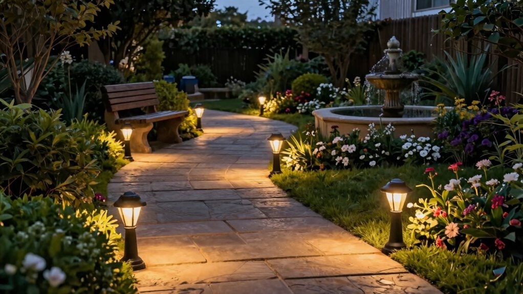 strategic even outdoor lighting