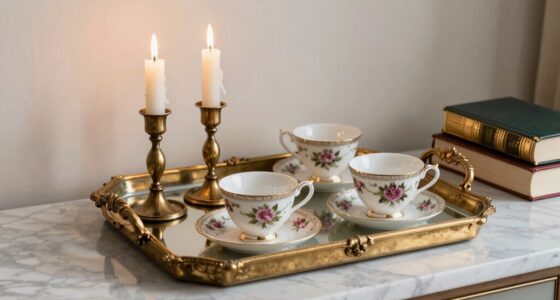 stylish tray decorating tips