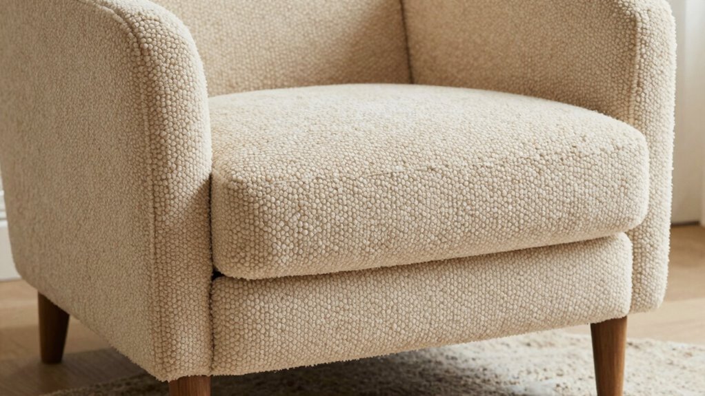 sustainable durable boucl furniture