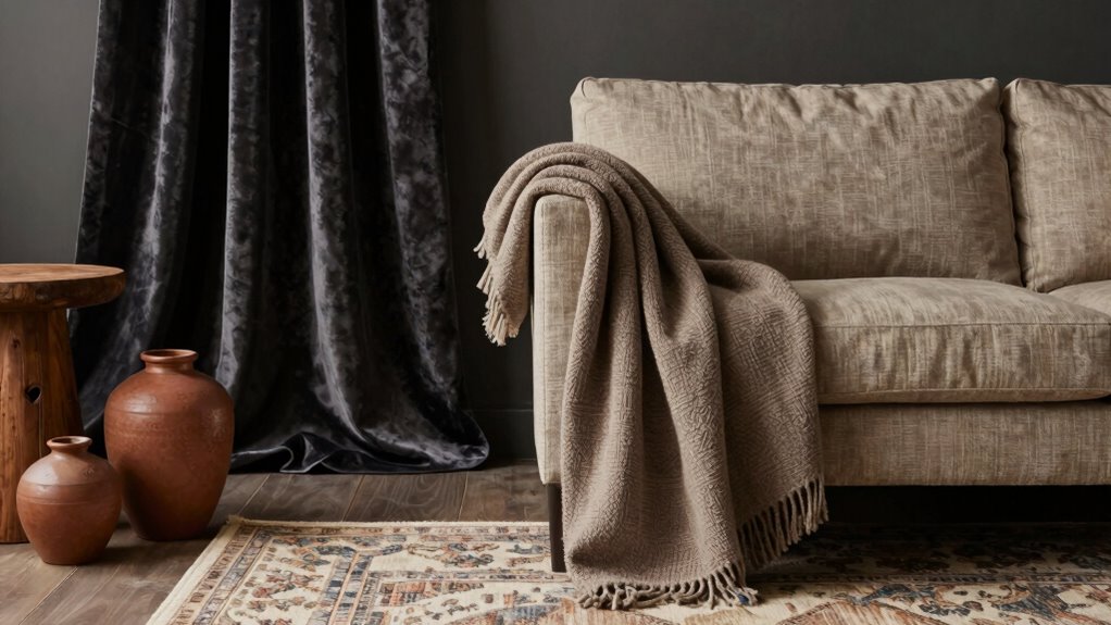 texture and fabric layering