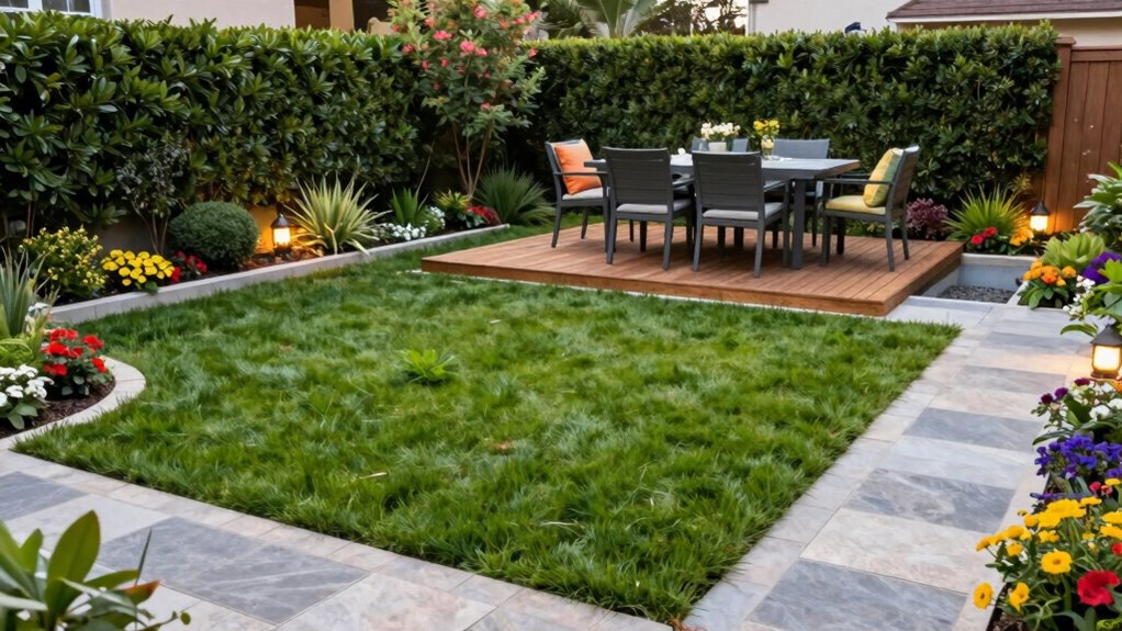 tidy maintained pest free yard