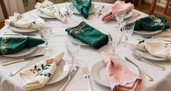 top cloth napkin picks