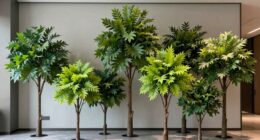 top indoor artificial trees
