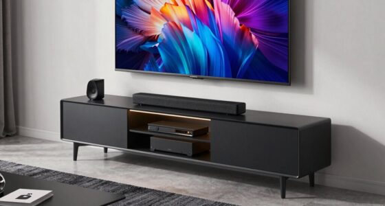 top large tv consoles