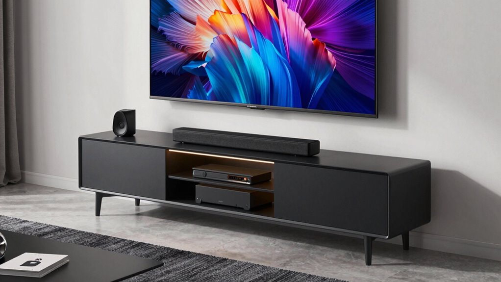 top large tv consoles