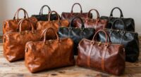 top leather travel bags