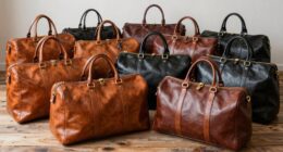 top leather travel bags