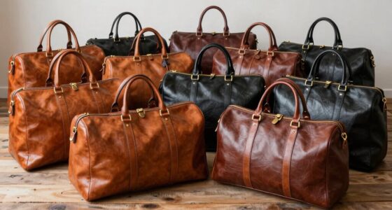 top leather travel bags