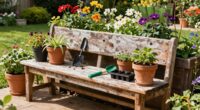 top patio potting benches