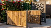 top patio privacy screens