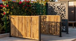 top patio privacy screens