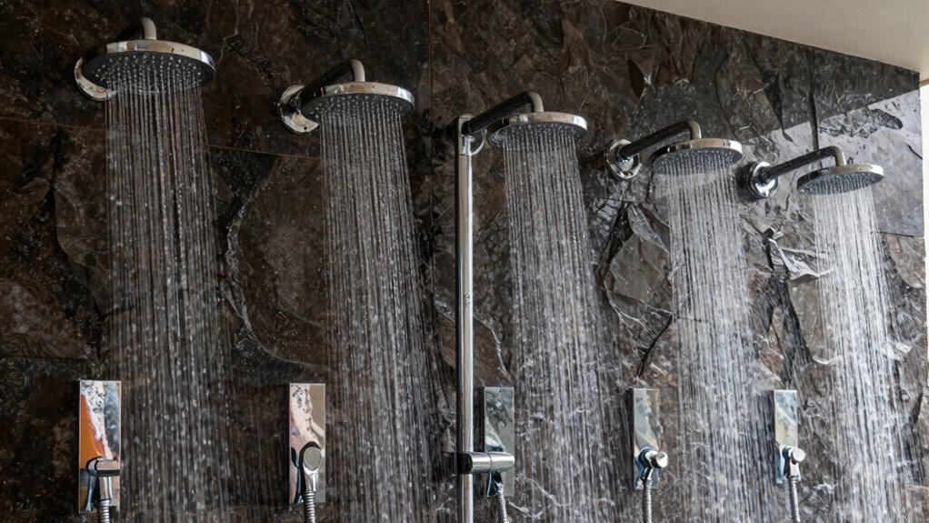 top rain shower heads