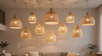 top rattan pendant lights