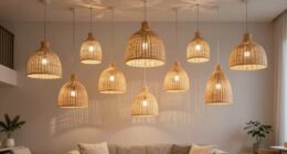 top rattan pendant lights