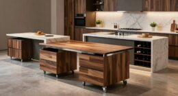 top rolling kitchen islands