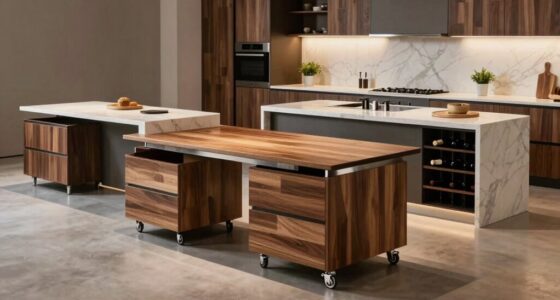 top rolling kitchen islands