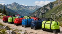 top rolling travel duffels