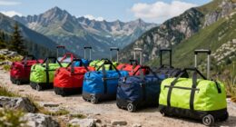 top rolling travel duffels