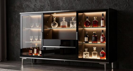 top stylish home bar cabinets
