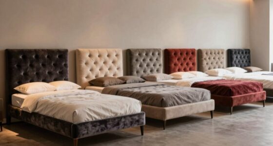 top upholstered bed options