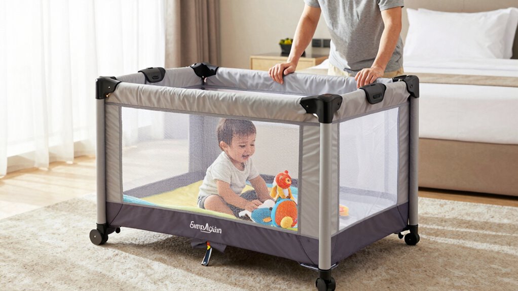 travel friendly safe versatile playard