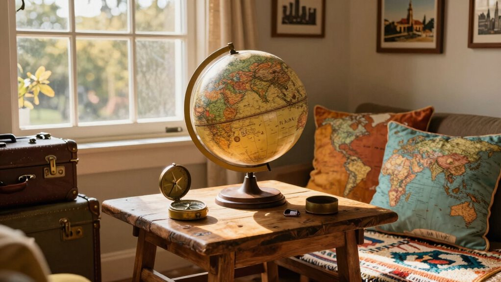 travel inspired decor fosters exploration