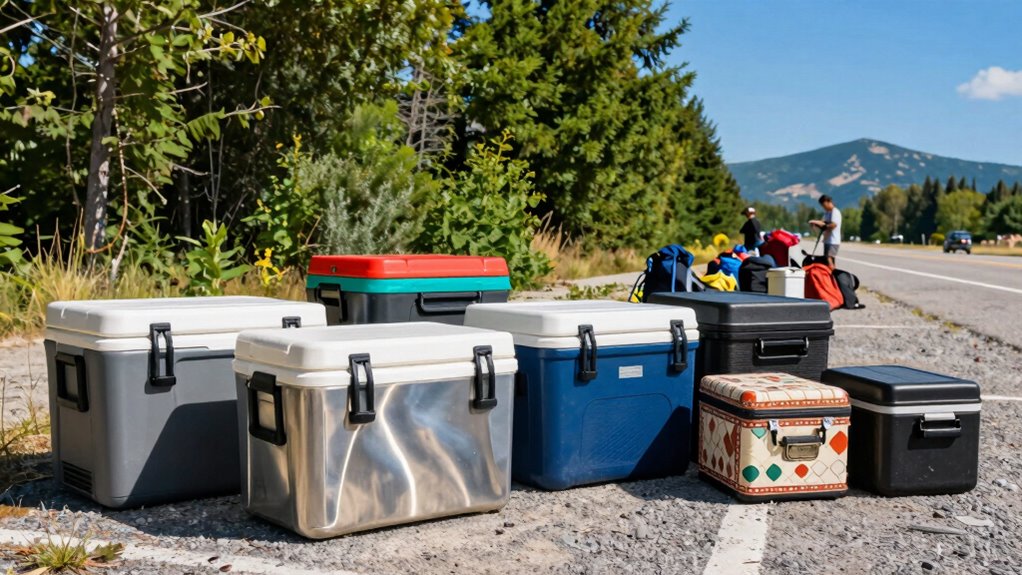 types of coolers compared