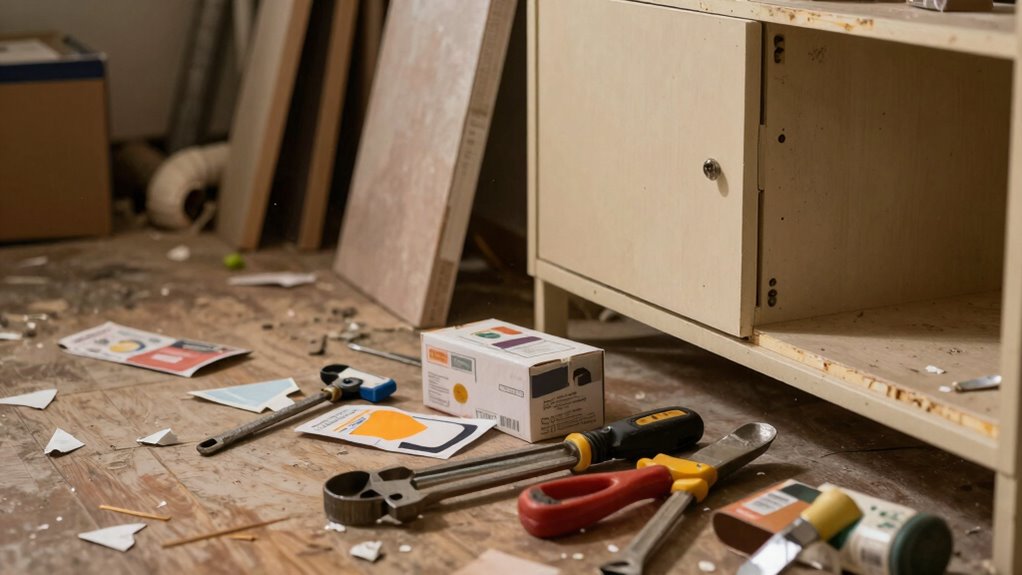 unexpected repair costs buildup