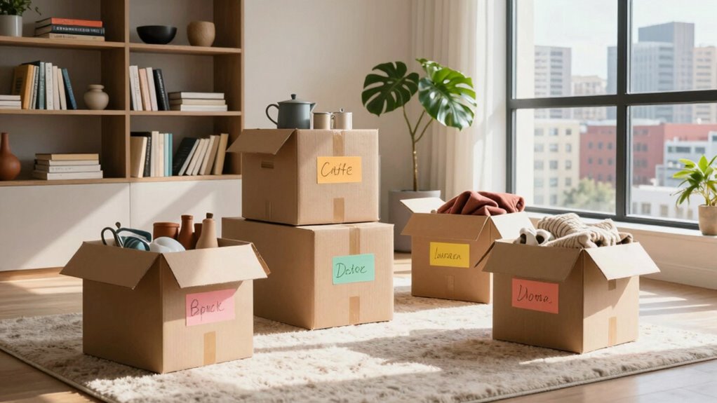 unload organize decorate quickly