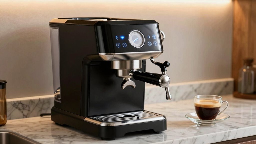 user friendly espresso machine operation