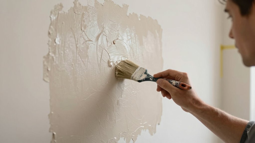 using paint to visually correct